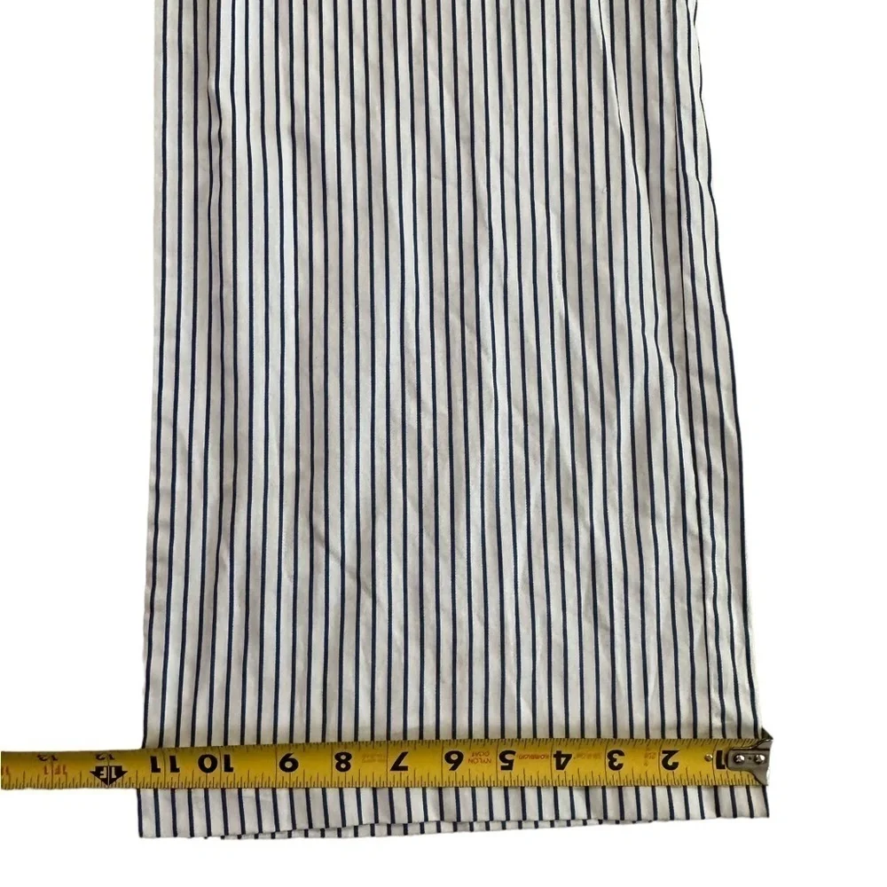 Lost Ink One Shoulder Wide Leg Jumpsuit in Stripe Size XS